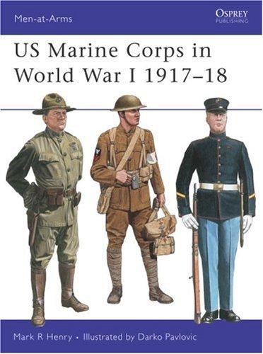 Cover for US Marine Corps in World War I, 1917-1918