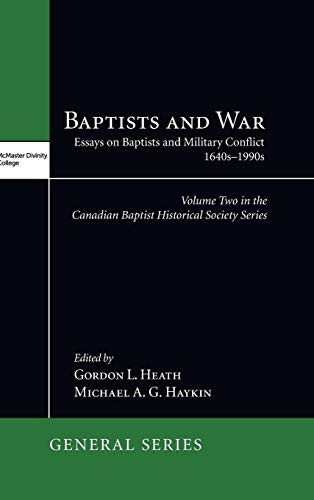 Cover for Baptists and War