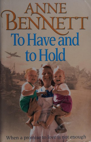Cover for To have and to hold