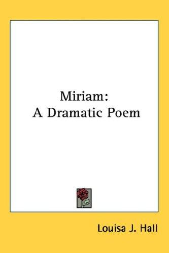 Cover for Miriam