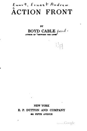 Cover for Action front