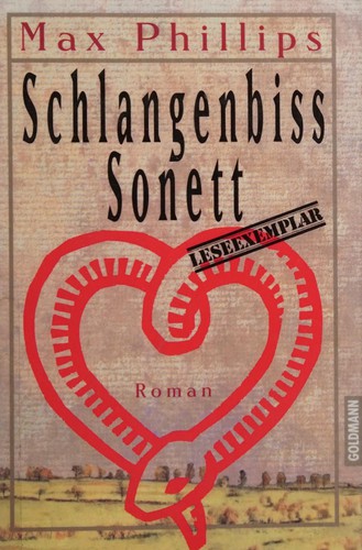 Cover for Schlangenbiss Sonett