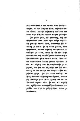 Cover for Der Ursprung der Sprache