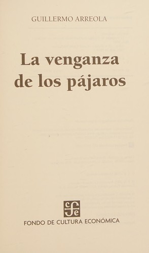 Cover for La venganza de los pájaros
