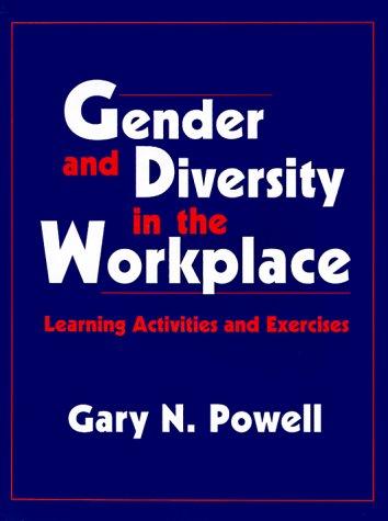 Cover for Gender and diversity in the workplace
