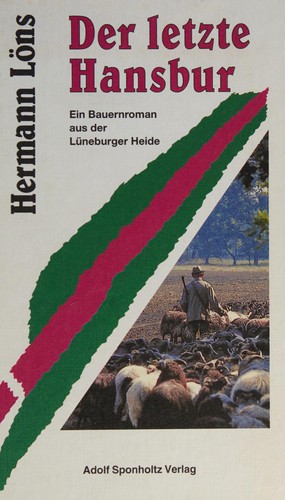 Cover for Der letzte Hansbur