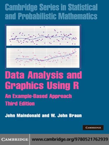 Cover for Data Analysis and Graphics Using R