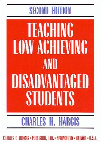 Cover for Teaching low achieving and disadvantaged students