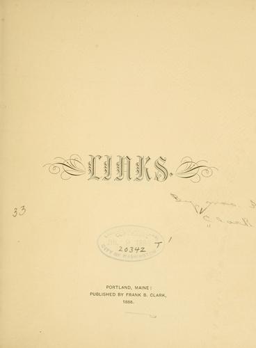 Cover for Links.