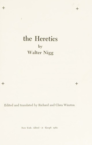 Cover for The heretics