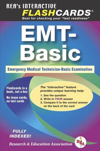 Cover for EMT-Basic (REA)-  Interactive Flashcards for EMT (REA Test Preps)