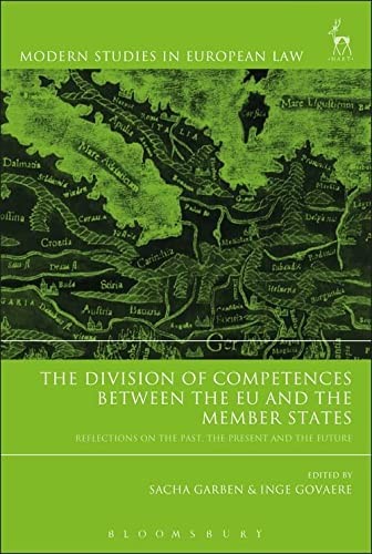 Cover for Division of Competences Between the EU and the Member States