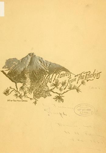 Cover for Wild flowers for the Rockies.