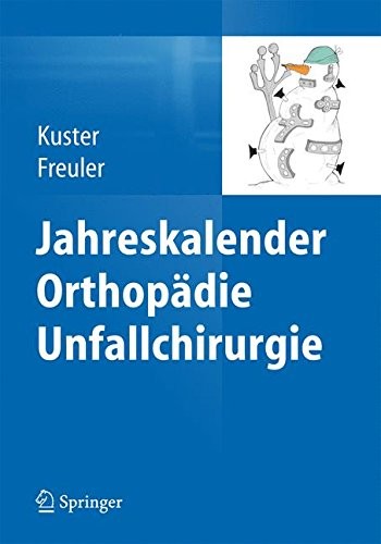 Cover for Jahreskalender Orthopädie Unfallchirurgie