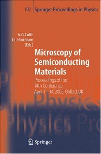 Cover for Microscopy of Semiconducting Materials 