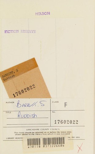 Cover for Rubbish