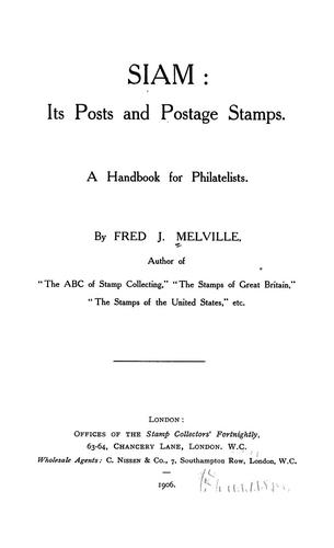 Cover for Siam