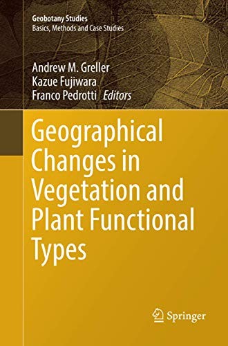 Cover for Geographical Changes in Vegetation and Plant Functional Types