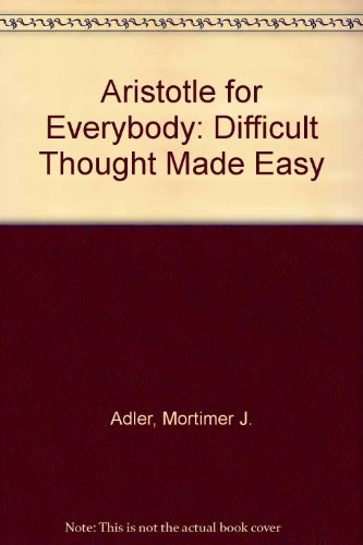 Cover for Aristotle for Everybody