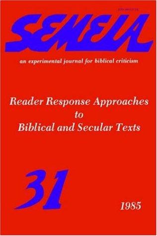 Cover for Semeia 31