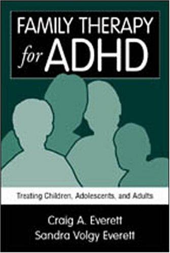 Cover for Family Therapy for ADHD