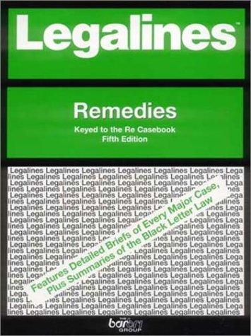 Cover for Legalines: Remedies