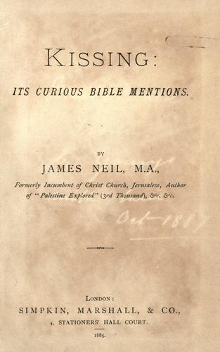 Cover for Kissing