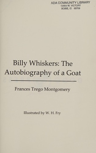 Cover for Billy Whiskers