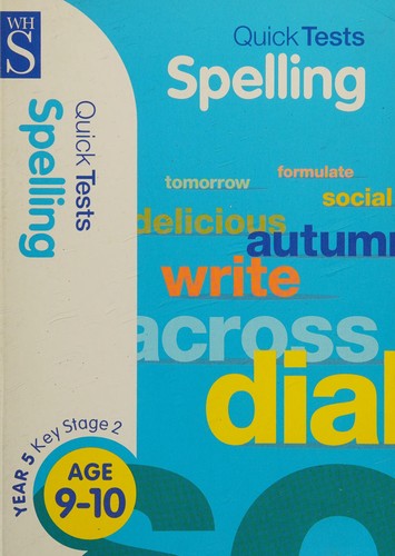 Cover for Whs Quick Test Spelling 9-10