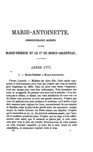 Cover for Marie-Antoinette.