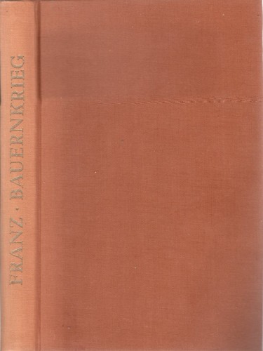 Cover for Der deutsche Bauernkrieg