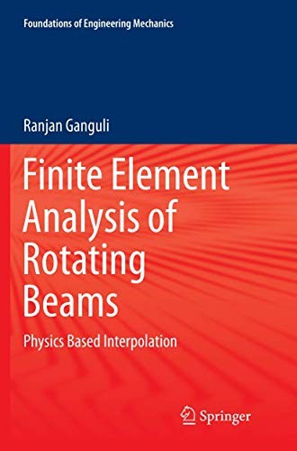 Cover for Finite Element Analysis of Rotating Beams