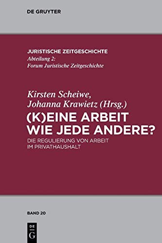 Cover for eine Arbeit Wie Jede Andere?