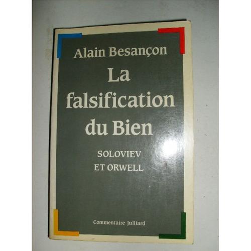 Cover for La falsification du Bien