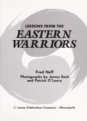 Cover for Lessons from the Eastern warriors