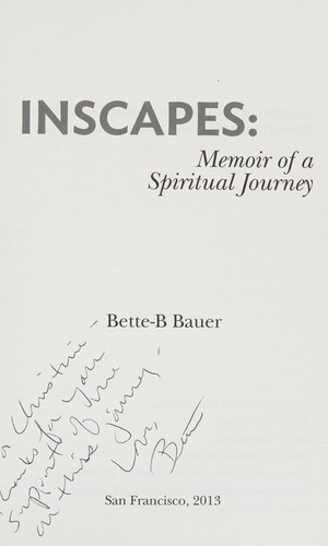 Cover for Inscapes