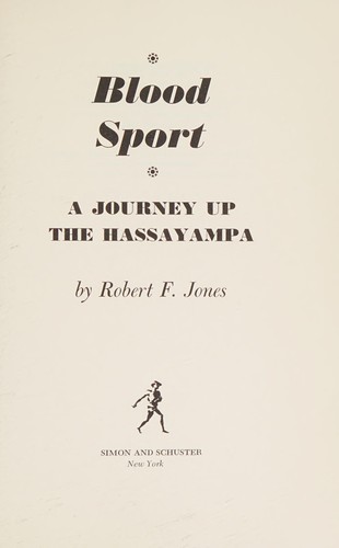 Cover for Blood sport