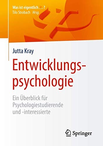 Cover for Entwicklungspsychologie