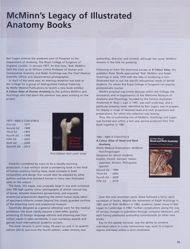 Cover for McMinn's Color Atlas of Head and Neck Anatomy