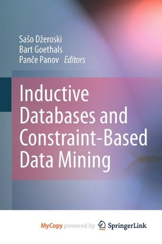 Cover for Inductive Databases and Constraint-Based Data Mining