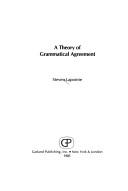 Cover for A theory of grammatical agreement