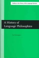 Cover for A history of language philosophies