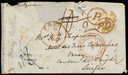 Cover for [Letter to] My dearest Mrs. Chapman