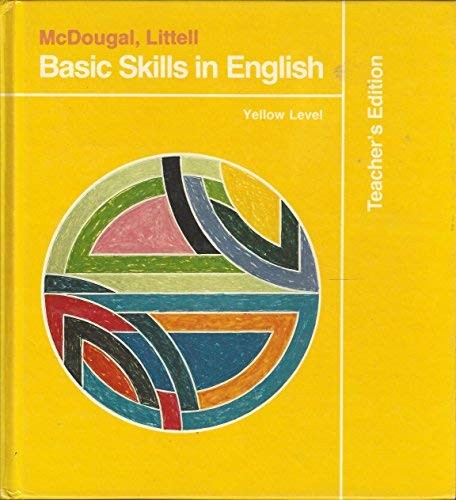 Cover for Basic Skills in English Yellow Level Teacher's Edition