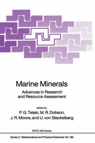 Cover for Marine minerals