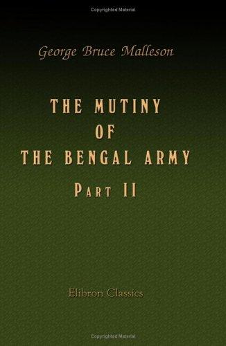 Cover for The Mutiny of the Bengal Army