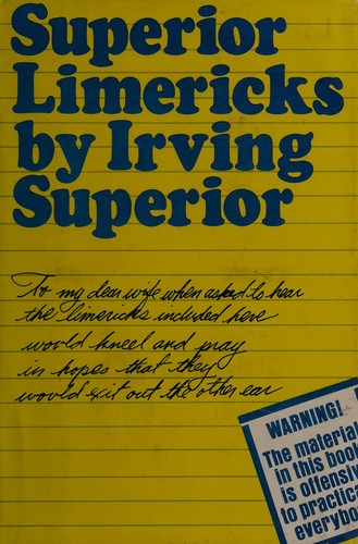 Cover for Superior limericks