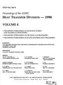 Cover for Proceedings of the Asme Heat Transfer Division