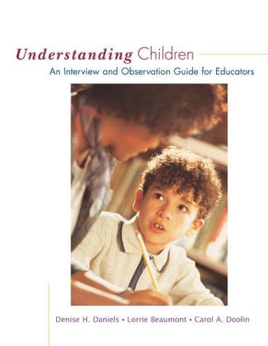 Cover for Understanding Children