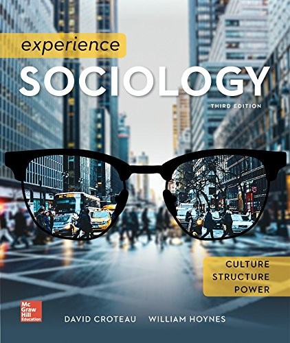 Cover for Loose Leaf for Croteau Experience Sociology
